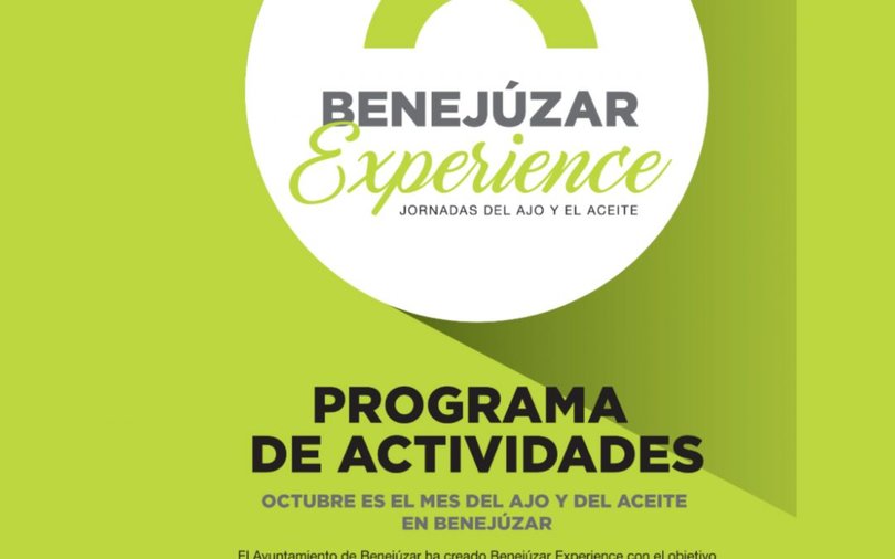 Benejúzar Experience suma a las jornadas del ajo y el aceite, la miel y los embutidos.