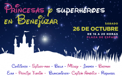 Los súperheroes y princesas más famosos del cine visitarán Expocomercio