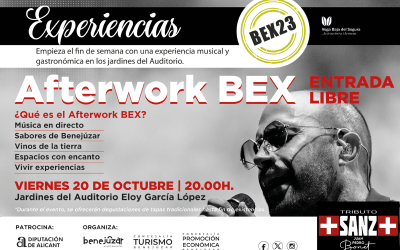 Tributo a Alejandro Sanz y sabores de Benejúzar en el primer Afterwork Bex