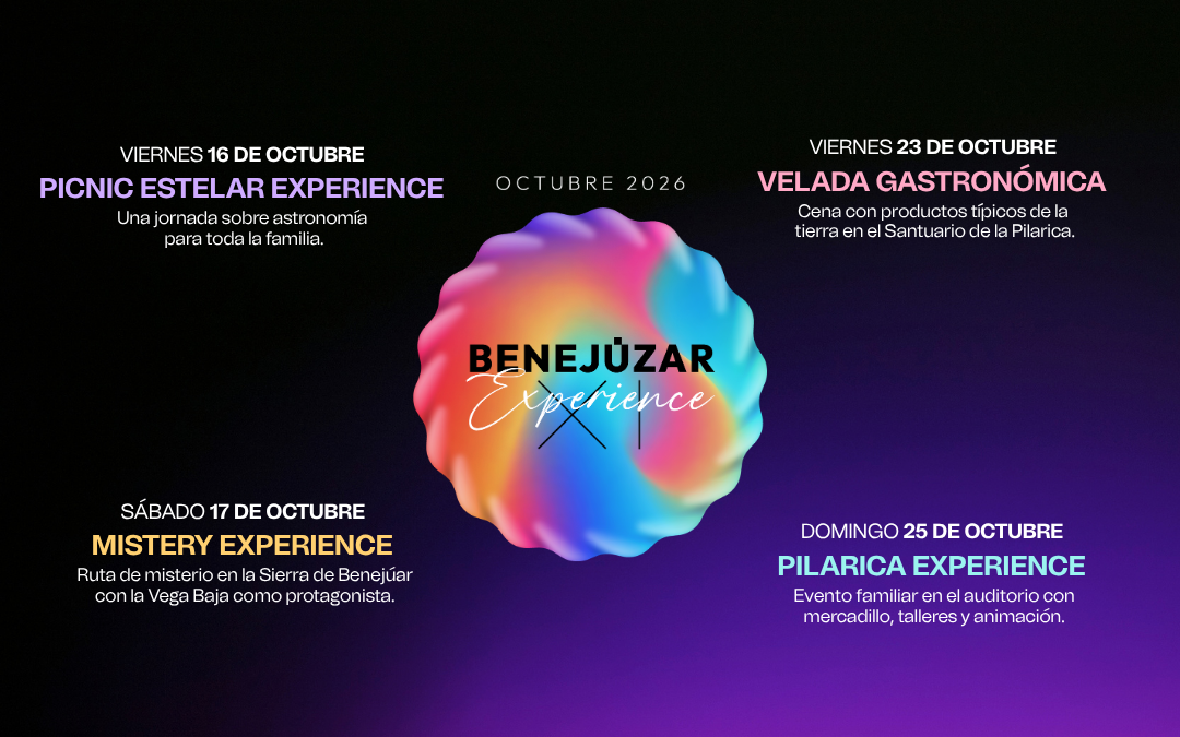 Costa Blanca apoya Benejúzar Experience 2026 con una subvención de 3.000 euros